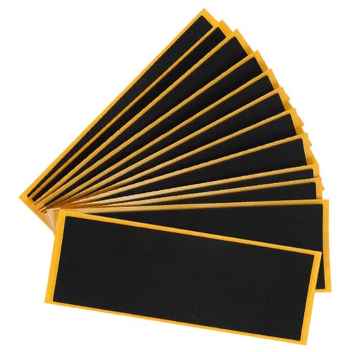 Abaodam 12Stücke Grip Tape Rutsch Klebeband für Mini Skateboards Langlebig und Flexibel Zubehör für Finger Skateboardspieler Abaodam 12Stücke Grip Tape Rutsch Klebeband für Mini Skateboards Langlebig und Flexibel Zubehör für Finger Skateboardspieler von Abaodam