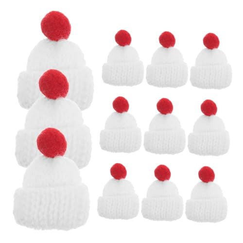 Abaodam 12stücke Mini Weihnachtsmützen Mit Pom Pom Kleine Strickmützen Für Bastelprojekte Puppenzubehör Und Weihnachtsbaum Dekoration Für Kreative Haaraccessoires Abaodam 12stücke Mini Weihnachtsmützen Mit Pom Pom Kleine Strickmützen Für Bastelprojekte Puppenzubehör Und Weihnachtsbaum Dekoration Für Kreative Haaraccessoires von Abaodam