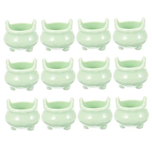 Abaodam 12stücke Halloween Miniaturküchen Zubehör Mini Pot Stove Dekorationen Für Puppenhäuser Kreative Bastelideen Für Halloween Deko Und Spielzeug von Abaodam