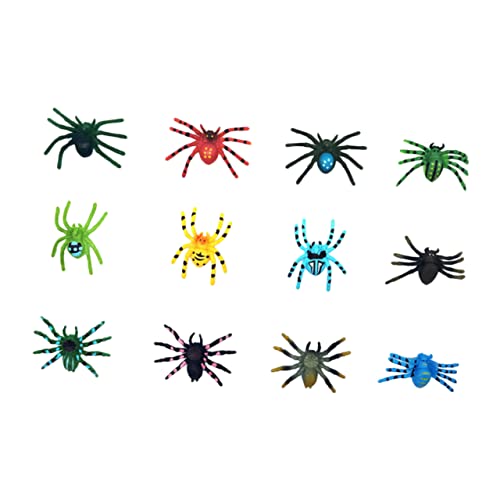 Abaodam 12Stücke Teiliges Realistische Halloween Spinnen Figuren Für Partydekoration Und Streiche Lebensnahe Spinnen Für Unvergessliche Halloween Und Spaß Mit Freunden Abaodam 12Stücke Teiliges Realistische Halloween Spinnen Figuren Für Partydekoration Und Streiche Lebensnahe Spinnen Für Unvergessliche Halloween Und Spaß Mit Freunden von Abaodam