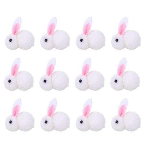 Abaodam 12st Plüschhase Zwerge Puppe Figuren Bären Kaninchen Hasen Plüschtiere Miniatur Ausgestopft Partydekor Kleiner Häschenplüsch Party-hase- Weiß Abaodam 12st Plüschhase Zwerge Puppe Figuren Bären Kaninchen Hasen Plüschtiere Miniatur Ausgestopft Partydekor Kleiner Häschenplüsch Party-hase- Weiß von Abaodam