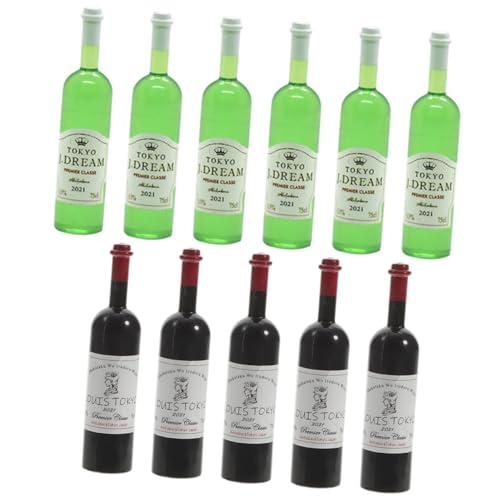 Abaodam 12st Weinflaschen-Set Wasserflasche Weinflaschenlichter Weidenweinlichter Mini- -hausdekorationen Flaschen Mit Scharfer Soße Mini-vers-Essen Mini-vers-küche Mini-gläser Plastik Abaodam 12st Weinflaschen-Set Wasserflasche Weinflaschenlichter Weidenweinlichter Mini- -hausdekorationen Flaschen Mit Scharfer Soße Mini-vers-Essen Mini-vers-küche Mini-gläser Plastik von Abaodam