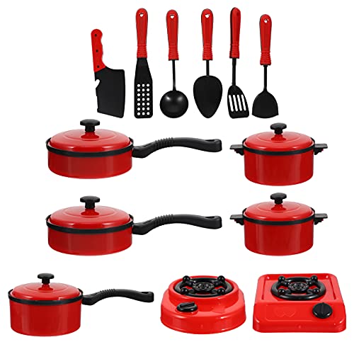 Abaodam 13St Spielhaus fantasievolle Spielküche Mikro Dampfspielzeug Kitchen sankastenspielsachen Kochspielzeug Lernen nachgemachtes Küchenspielzeug Plastik rot Abaodam 13St Spielhaus fantasievolle Spielküche Mikro Dampfspielzeug Kitchen sankastenspielsachen Kochspielzeug Lernen nachgemachtes Küchenspielzeug Plastik rot von Abaodam