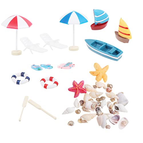 Abaodam 13st Mini-strandspielzeug Für Den Strand Strandkorb Miniatur Strandzubehör Sandspielzeug Strandmuscheln Kleiner Wasserball Tragbares Mini-strandzelt Bambus Abaodam 13st Mini-strandspielzeug Für Den Strand Strandkorb Miniatur Strandzubehör Sandspielzeug Strandmuscheln Kleiner Wasserball Tragbares Mini-strandzelt Bambus von Abaodam