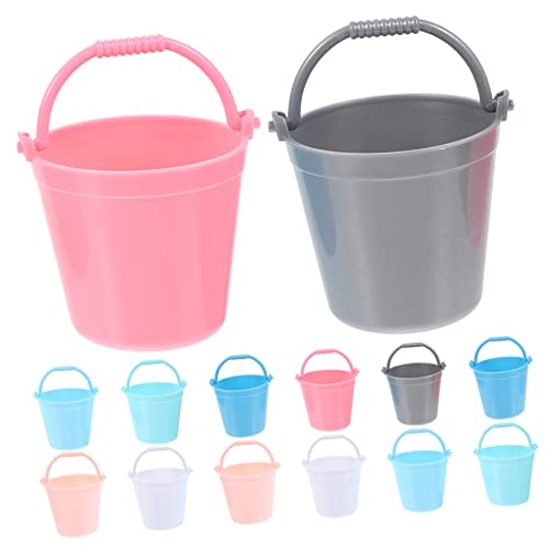 Abaodam 14 Stück Kleine Eimer Puppen Mini Werkzeuge Für Eimer Werkzeuge Sandeimer Wassereimer Party Eimer Für Mini Kunststoff Abaodam 14 Stück Kleine Eimer Puppen Mini Werkzeuge Für Eimer Werkzeuge Sandeimer Wassereimer Party Eimer Für Mini Kunststoff von Abaodam