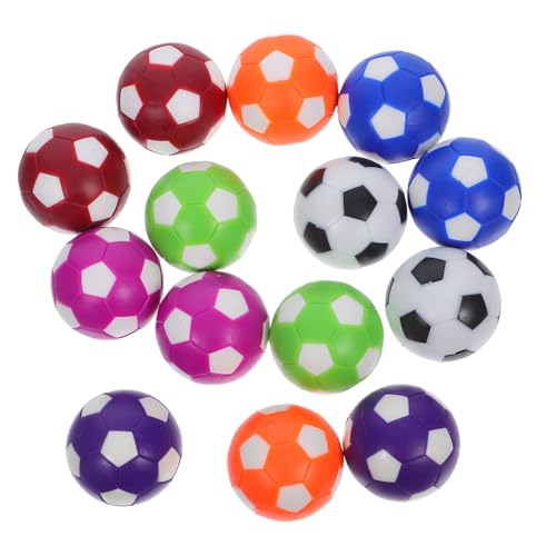 Abaodam 14 Stück Teiliges Bunte Mini Tischfußballbälle Glatte Oberfläche für Verbessertes Spielgefühl Ersatzbälle für Erwachsene für Indoor Tischkicker und Familienunterhaltung Abaodam 14 Stück Teiliges Bunte Mini Tischfußballbälle Glatte Oberfläche für Verbessertes Spielgefühl Ersatzbälle für Erwachsene für Indoor Tischkicker und Familienunterhaltung von Abaodam