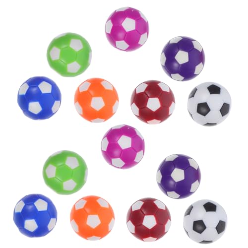 Abaodam 14 Stück Teiliges Bunte Tischfußball Ersatzbälle Hochwertige Mini Kickerbälle für Indoor Familien-Spiele Glatte Oberfläche für Einfache Reinigung Lebendige Farben für Tischkicker Abaodam 14 Stück Teiliges Bunte Tischfußball Ersatzbälle Hochwertige Mini Kickerbälle für Indoor Familien-Spiele Glatte Oberfläche für Einfache Reinigung Lebendige Farben für Tischkicker von Abaodam