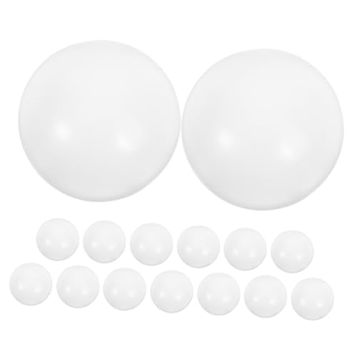 Abaodam 15 Stücke Mini Tisch Fußball Ersatz 32mm Glänzend Weiß Fußball Für Jungen Und Mädchen Schreibtisch Spiel Abaodam 15 Stücke Mini Tisch Fußball Ersatz 32mm Glänzend Weiß Fußball Für Jungen Und Mädchen Schreibtisch Spiel von Abaodam