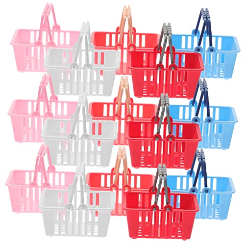 Abaodam 15 Stück Mini-einkaufskorb Mini-einkaufswagen Toilettenartikel-Korb Badezimmerkörbe Hausspielzeug Legen Korb Mit Ostereiern Mini-einkaufshalter- Einkaufskorb-Modell Abaodam 15 Stück Mini-einkaufskorb Mini-einkaufswagen Toilettenartikel-Korb Badezimmerkörbe Hausspielzeug Legen Korb Mit Ostereiern Mini-einkaufshalter- Einkaufskorb-Modell von Abaodam