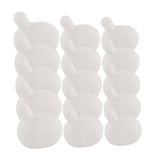 Abaodam 15 Stück Teiliges DIY Silikon Squeeze Toy Inserts Langlebige Blasen kerne in Groß Mittel Klein Ersatz für Squeeze Doll Bubble Making Prop Interaktives Bastelzubehör für von Abaodam