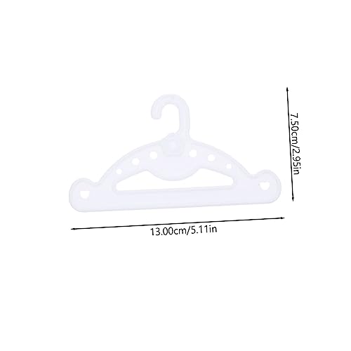 Abaodam 15 Stück Teiliges Mini Kleiderbügel aus Kunststoff für Puppenkleidung und Weihnachtsstrümpfe Glatte Oberfläche Schont Stoffe Vielseitig Einsetzbar für DIY Doll Supplies und Kleine Abaodam 15 Stück Teiliges Mini Kleiderbügel aus Kunststoff für Puppenkleidung und Weihnachtsstrümpfe Glatte Oberfläche Schont Stoffe Vielseitig Einsetzbar für DIY Doll Supplies und Kleine von Abaodam