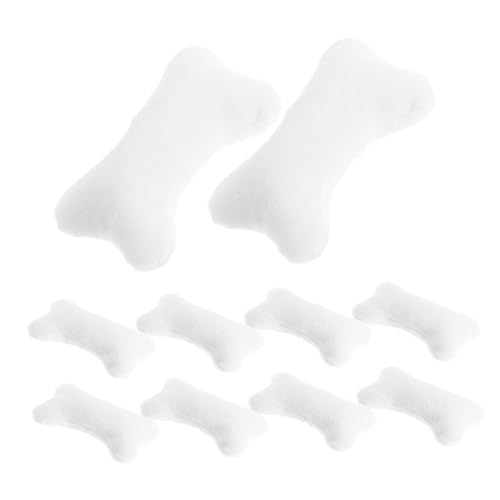 Abaodam 15 Stück Teiliges Mini-knochenkissen Set Weiche Kompakte Plüschkissen aus Polyester für Puppenhaus-dekor Kindgerechte Miniatur-kuschelkissen für DIY-Spiel und Schlafzimmerzubehör Abaodam 15 Stück Teiliges Mini-knochenkissen Set Weiche Kompakte Plüschkissen aus Polyester für Puppenhaus-dekor Kindgerechte Miniatur-kuschelkissen für DIY-Spiel und Schlafzimmerzubehör von Abaodam
