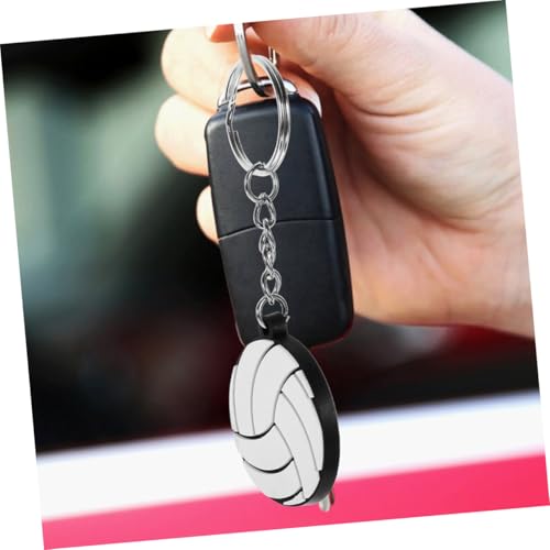 Abaodam 15 Stück Teiliges PVC Sport Schlüsselanhänger Mini Balls Design Tragbare Schlüsselringe für Tasche Bunte Anhänger als Geschenk für Geburtstag Weihnachten und Besondere Anlässe von Abaodam