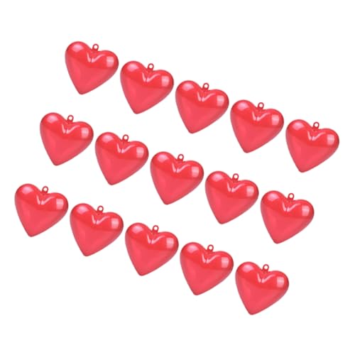 Abaodam 15 Stück liebe geschenkbox elegant geformt Herzbehälter mit Deckel valentine herz boxen Herzen Herzverzierung herzförmige Leckerlibehälter DIY-Ornamente Plastik rot Abaodam 15 Stück liebe geschenkbox elegant geformt Herzbehälter mit Deckel valentine herz boxen Herzen Herzverzierung herzförmige Leckerlibehälter DIY-Ornamente Plastik rot von Abaodam