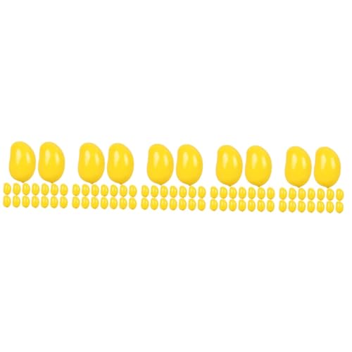Abaodam 150 STK Minifrüchte Obst Foto-Requisiten Künstliches Mango-Dekor Miniatur-Mangos gefälschte Mangos-Miniaturen Banane schmücken Ornamente Modell künstliche Früchte Schaum von Abaodam