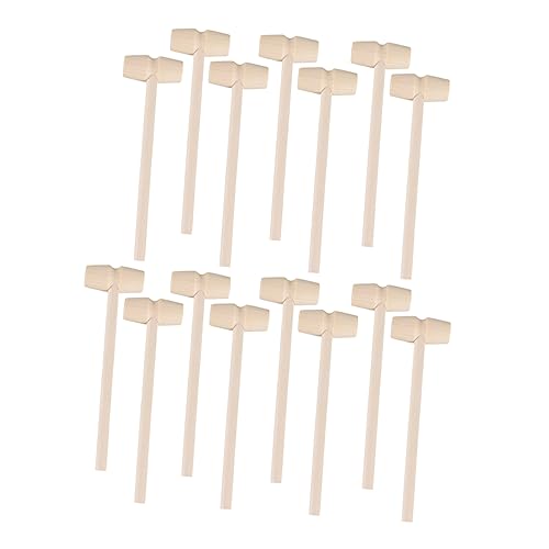 Abaodam 15St Kleiner Hammer Hammer Werkzeug für bastelmaterial für Pädagogisches Hammer Holzhämmer Bambus Abaodam 15St Kleiner Hammer Hammer Werkzeug für bastelmaterial für Pädagogisches Hammer Holzhämmer Bambus von Abaodam