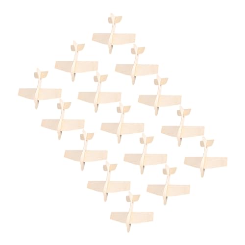 Abaodam 15Stücke Unbemaltes DIY Holzflugzeug für Handwerksprojekt für Kreative Bastelstunden und Dekoration Holzspielzeug zum Gestalten und Ausmalen Abaodam 15Stücke Unbemaltes DIY Holzflugzeug für Handwerksprojekt für Kreative Bastelstunden und Dekoration Holzspielzeug zum Gestalten und Ausmalen von Abaodam
