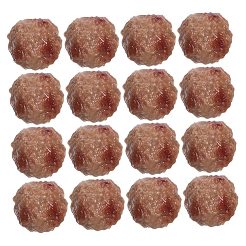 Abaodam 16 Stück Künstliches Dekoratives Essen Gefälschtes Rindfleisch Fleischbällchen Lebensmittelsimulation Rindfleisch Fleischbällchen Restaurant Requisite Gefälschtes Gekochtes Abaodam 16 Stück Künstliches Dekoratives Essen Gefälschtes Rindfleisch Fleischbällchen Lebensmittelsimulation Rindfleisch Fleischbällchen Restaurant Requisite Gefälschtes Gekochtes von Abaodam