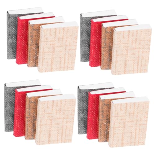 Abaodam 16 Stück Maßstab Klassische Puppenhaus Bücher Realistische Kleine Dekobücher für Puppenhaus Schlafzimmer Arbeitszimmer Regale Vielseitige Miniatur Requisiten Abaodam 16 Stück Maßstab Klassische Puppenhaus Bücher Realistische Kleine Dekobücher für Puppenhaus Schlafzimmer Arbeitszimmer Regale Vielseitige Miniatur Requisiten von Abaodam