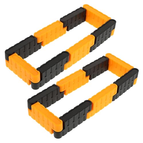 Abaodam 16 Stück RC-Streckenbarriere ferngesteuertes rennauto RC Auto Rennbahn Ferngesteuertes Auto Rennstrecke RC Auto Zubehör für Rennstrecke Zubehör für RC-Autos Plastik von Abaodam