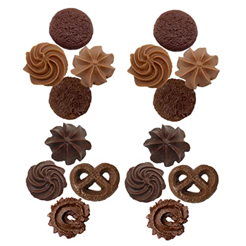 Abaodam 16 Stück Teiliges Künstlicher Kekse Realistische Plätzchen Dekoration für Fotografie Küchen Accessoire Deko Modell für Festlichkeiten und Vitrinen für Zuhause und Geschäfte Abaodam 16 Stück Teiliges Künstlicher Kekse Realistische Plätzchen Dekoration für Fotografie Küchen Accessoire Deko Modell für Festlichkeiten und Vitrinen für Zuhause und Geschäfte von Abaodam
