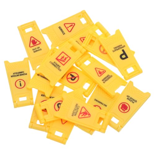 Abaodam 16 Stück Teiliges Verkehrszeichen-spielset aus Robustem Kunststoff Straßensperren und Parkmarkierungen Pädagogisches Verkehrslernspielzeug für Realistischen Verkehrserziehung und Abaodam 16 Stück Teiliges Verkehrszeichen-spielset aus Robustem Kunststoff Straßensperren und Parkmarkierungen Pädagogisches Verkehrslernspielzeug für Realistischen Verkehrserziehung und von Abaodam