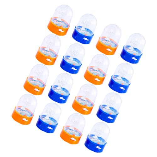 Abaodam 16 Stücke Finger Schießmaschine Basketbälle Mini Basketball Korb Ball Basketball Desktop Tisch Basketball Spiele Basketball Finger Basketball Maschine Abs von Abaodam