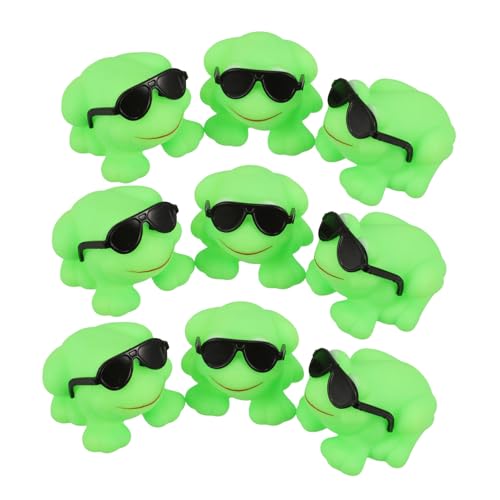 Abaodam 16stücke Teiliges Badewannenspielzeug Wasserspielzeug Frosch-Design Mit Sonnenbrille Für Kleine Hände Sichere Und Langlebige Badetierchen Für Badespaß Abaodam 16stücke Teiliges Badewannenspielzeug Wasserspielzeug Frosch-Design Mit Sonnenbrille Für Kleine Hände Sichere Und Langlebige Badetierchen Für Badespaß von Abaodam