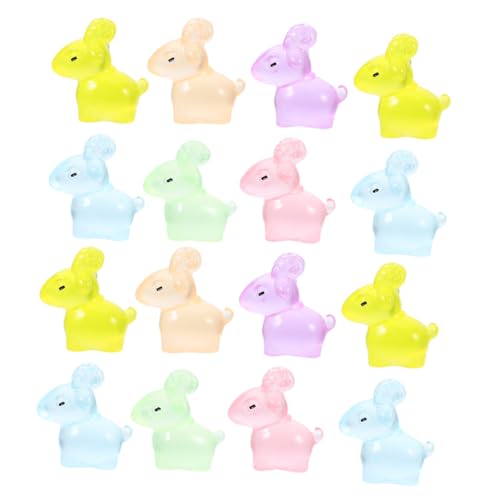 Abaodam 18 Stück Kleine Ziegenpuppen Miniaturfiguren Puppenhaus Miniaturtiere Feengarten Zubehör Ziegenfiguren Heimdekoration Kleine Tierfiguren Feengartentiere Kunstharz von Abaodam