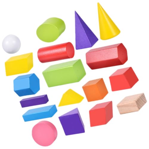 Abaodam 18 Stück Kleinkinderblöcke Bausteine Kinderblöcke Spielspielzeug Form Erkenntnisblöcke Pädagogisches Form Lernspielzeug Frühlernspielzeug Vorschullernbedarf Holz Abaodam 18 Stück Kleinkinderblöcke Bausteine Kinderblöcke Spielspielzeug Form Erkenntnisblöcke Pädagogisches Form Lernspielzeug Frühlernspielzeug Vorschullernbedarf Holz von Abaodam