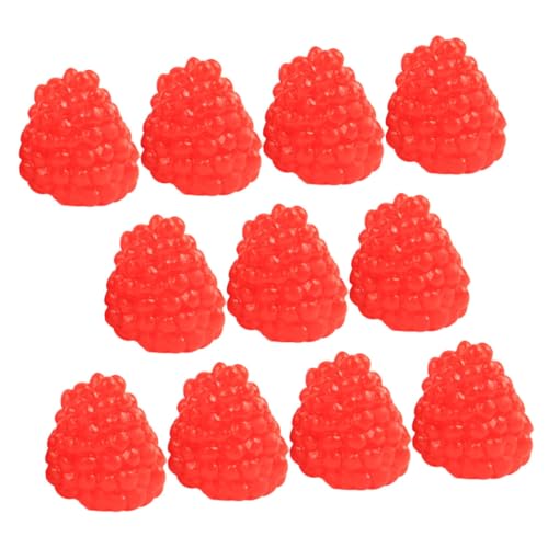 Abaodam Künstliche Himbeeren 18 Stück Dekorative Obstmodelle Für Zuhause Küche Foto-Requisiten Szenenschmuck Abaodam Künstliche Himbeeren 18 Stück Dekorative Obstmodelle Für Zuhause Küche Foto-Requisiten Szenenschmuck von Abaodam