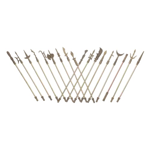 Abaodam 18 Stücke Miniatur Metall Legierung Waffenmodelle für Kinder Antike Deko Kleiner Metallornamente für Sammler und Heimdekoration Abaodam 18 Stücke Miniatur Metall Legierung Waffenmodelle für Kinder Antike Deko Kleiner Metallornamente für Sammler und Heimdekoration von Abaodam