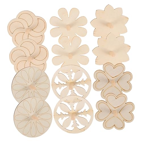 Abaodam 18 Stück Teiliges Holz für Unlackierte DIY Gyroskope zum Zeichnen und Basteln Kreatives für Garten und Freizeit Fördert Hand Augen Koordination und Eltern Junge Mädchen Abaodam 18 Stück Teiliges Holz für Unlackierte DIY Gyroskope zum Zeichnen und Basteln Kreatives für Garten und Freizeit Fördert Hand Augen Koordination und Eltern Junge Mädchen von Abaodam