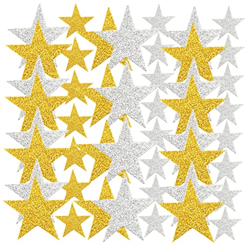Abaodam 180Stücke Glitzernde Sternaufkleber für Weihnachtsdekoration Selbstklebende Aufkleber für Bastelprojekte Glitzer für Zuhause Schule und Büro Abaodam 180Stücke Glitzernde Sternaufkleber für Weihnachtsdekoration Selbstklebende Aufkleber für Bastelprojekte Glitzer für Zuhause Schule und Büro von Abaodam