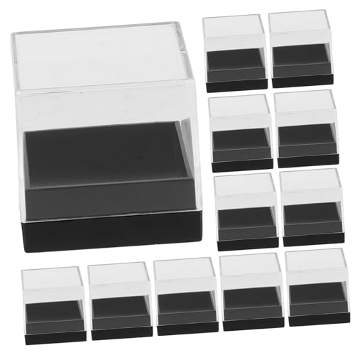 Abaodam 18Er-Box Mineralprobenkasten sammelbar Miniatur Halter Fall Sammlerstück schmuck aufbewahrungsbox acryl aufbewahrungsbox Fälle anzeigen Vitrine aus durchsichtigem Acryl Ballvitrine Abaodam 18Er-Box Mineralprobenkasten sammelbar Miniatur Halter Fall Sammlerstück schmuck aufbewahrungsbox acryl aufbewahrungsbox Fälle anzeigen Vitrine aus durchsichtigem Acryl Ballvitrine von Abaodam