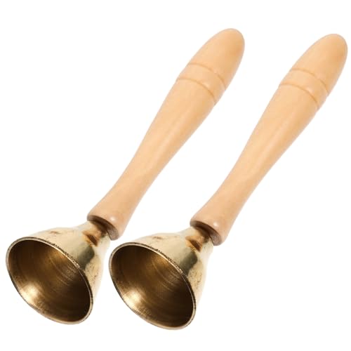 Abaodam 1Paar Holzglocken für Pädagogisches Musikinstrument zur Frühen Bildung Sicheres und Langlebiges für Fingerflexibilität und Musikalische von Abaodam