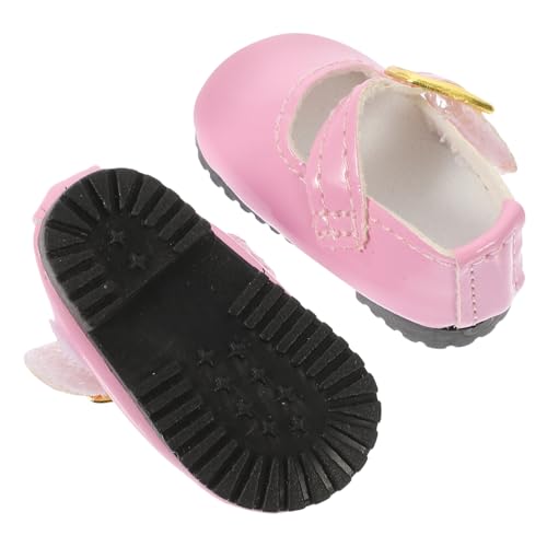 Abaodam Puppen Schuhe für Mädchen Anziehschuhe aus PU Leder für Puppenkleider Dekorative Puppenschuhe Kleiner Spielzeugschuhe für Puppen Modedesign Abaodam Puppen Schuhe für Mädchen Anziehschuhe aus PU Leder für Puppenkleider Dekorative Puppenschuhe Kleiner Spielzeugschuhe für Puppen Modedesign von Abaodam