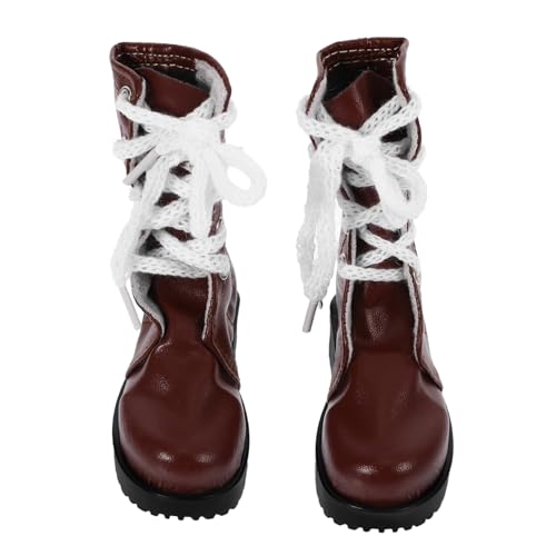 Abaodam 1Paar Puppenschuhe für Puppen Dekorative Stiefel aus Hochwertigem PU Langlebig und Sicher für Ankleiden und Dekorieren Abaodam 1Paar Puppenschuhe für Puppen Dekorative Stiefel aus Hochwertigem PU Langlebig und Sicher für Ankleiden und Dekorieren von Abaodam