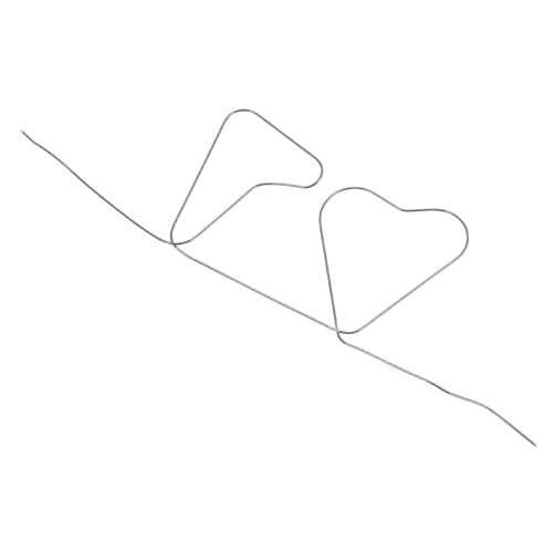 Abaodam 1Pc Zauberer Trick Vorhersage Draht Hohe Temperatur Speicher Draht Eisen Draht Silber von Abaodam