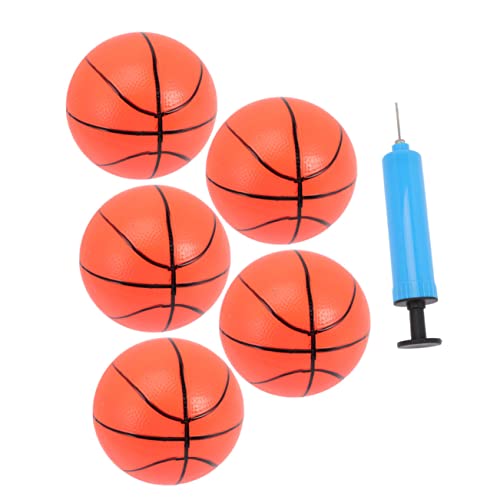 Abaodam 1Satz Aufblasbaren Mini Basketballspielzeugen für Pumpe Teiliges Bälle Pumpe für Drinnen und Draußen für Geburtstagsfeiern und Spielspaß von Abaodam