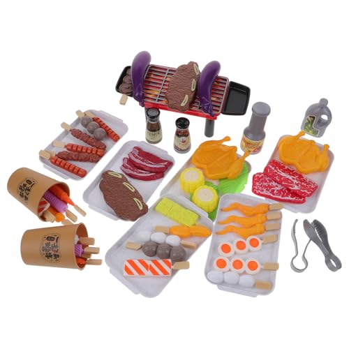 Abaodam 1Satz BBQ Grillspielzeug Set für Teiliges Simulations Küchenset mit Realistischem Rauch für Kreatives Rollenspiel Fördert Kognitive Fähigkeiten und Hand Auge Koordination Abaodam 1Satz BBQ Grillspielzeug Set für Teiliges Simulations Küchenset mit Realistischem Rauch für Kreatives Rollenspiel Fördert Kognitive Fähigkeiten und Hand Auge Koordination von Abaodam