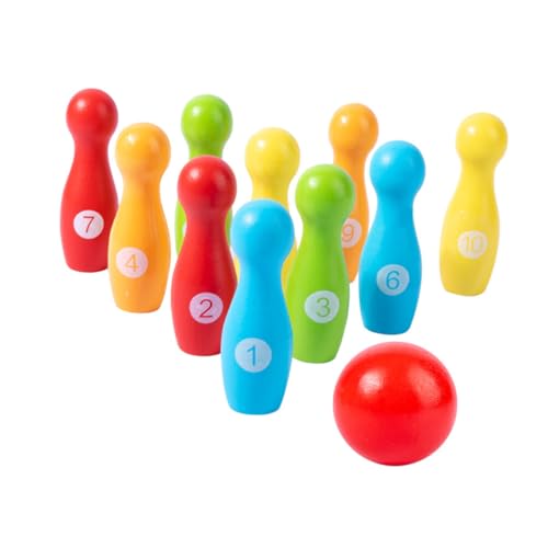 Abaodam 1Satz Bowling Pädagogisches für Kleinkinder Indoor und Outdoor Spaß Geburtstagsgeschenk für Fördert Koordination und Körperliche Entwicklung Teiliges Abaodam 1Satz Bowling Pädagogisches für Kleinkinder Indoor und Outdoor Spaß Geburtstagsgeschenk für Fördert Koordination und Körperliche Entwicklung Teiliges von Abaodam