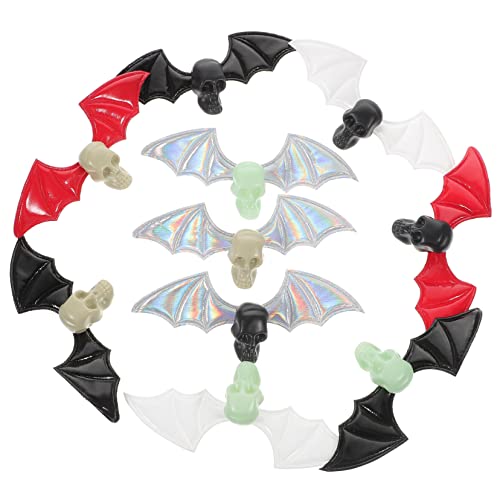 Abaodam 1satz Halloween Bastelset Mit Fledermausflügeln Schädeln Teiliges Zubehör Für Haarschmuck Kostüme Und Partydekoration Für Kreative Bastelprojekte Und Feiern Abaodam 1satz Halloween Bastelset Mit Fledermausflügeln Schädeln Teiliges Zubehör Für Haarschmuck Kostüme Und Partydekoration Für Kreative Bastelprojekte Und Feiern von Abaodam