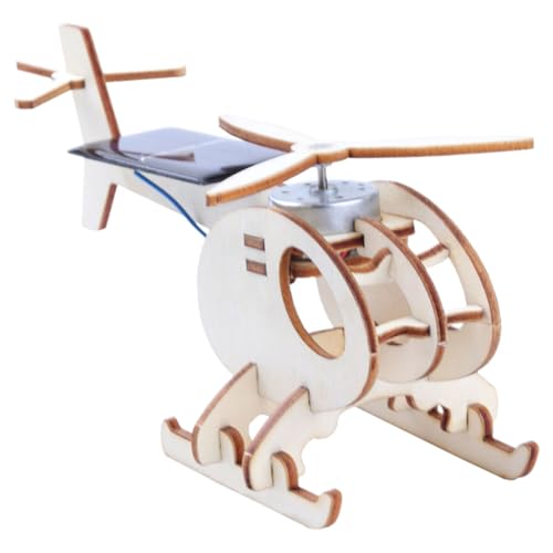 Abaodam 1Satz DIY Solar Hubschrauber Modellspielzeug für Experimentelles Holzflugzeug mit Umweltfreundlichen Materialien Fördert Kreativität und Wissenschaftliches Lernen Abaodam 1Satz DIY Solar Hubschrauber Modellspielzeug für Experimentelles Holzflugzeug mit Umweltfreundlichen Materialien Fördert Kreativität und Wissenschaftliches Lernen von Abaodam
