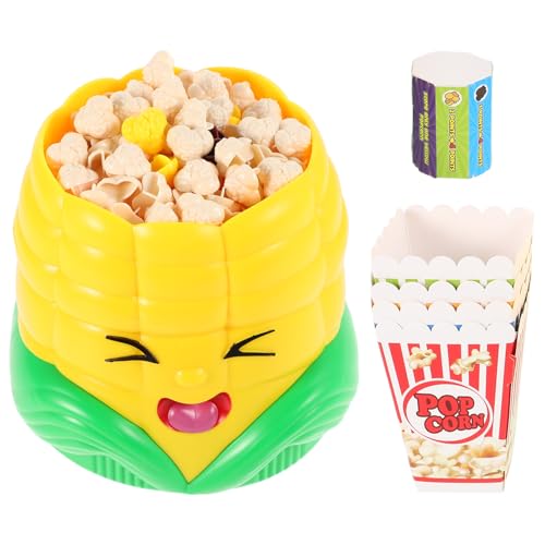 Abaodam Kreatives Desktop Popcorn Fangspiel Realistisches Simulationsspielzeug für Familienfeiern Geburtstagsfeiern und Büro Künstliches Popcornmodell für Kinder und Erwachsene von Abaodam