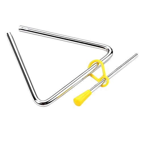 Abaodam 1Satz Dreiecksinstrument für Musikspielzeug Einfach zu Leicht zu Transportieren für Anfänger und Schulveranstaltungen Perfektes Schlaginstrument für Kleine Musiker Abaodam 1Satz Dreiecksinstrument für Musikspielzeug Einfach zu Leicht zu Transportieren für Anfänger und Schulveranstaltungen Perfektes Schlaginstrument für Kleine Musiker von Abaodam