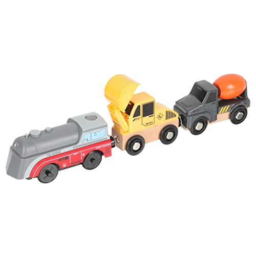 Abaodam 1Satz Elektrofahrzeug Set Für Bauwagen Mit Kran Und Abschleppwagen Fördert Und Hand Auge Koordination Für Kreative Spielstunden von Abaodam