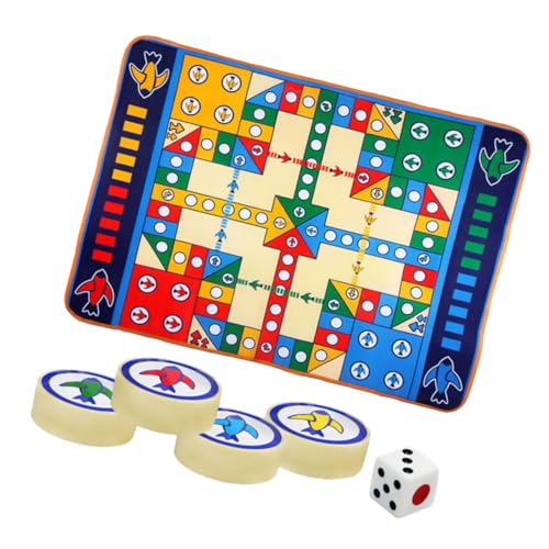 Abaodam 1Satz Fliegende Schachmatte für Junge Mädchen Multifunktionales Crawl Pad für Junge Mädchen Spiele Partyzubehör mit Zufälligem Ecken Design für Kreative Spielmomente von Abaodam