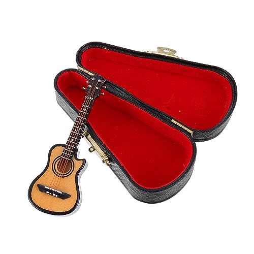 Abaodam 1Satz Gitarrenmodell mit Dekoration für Zuhause Büro und für Valentinstag Weihnachten und Neujahr Langlebig und Schön von Abaodam