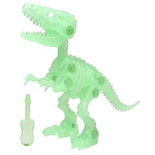 Abaodam 1Satz Glow in The Dark Dinosaurier Skelett Für DIY Zusammenbau Sicheres Kunststoffmaterial Fördert Kreativität Und Perfektes Für Dino Fans Ab Jahren von Abaodam